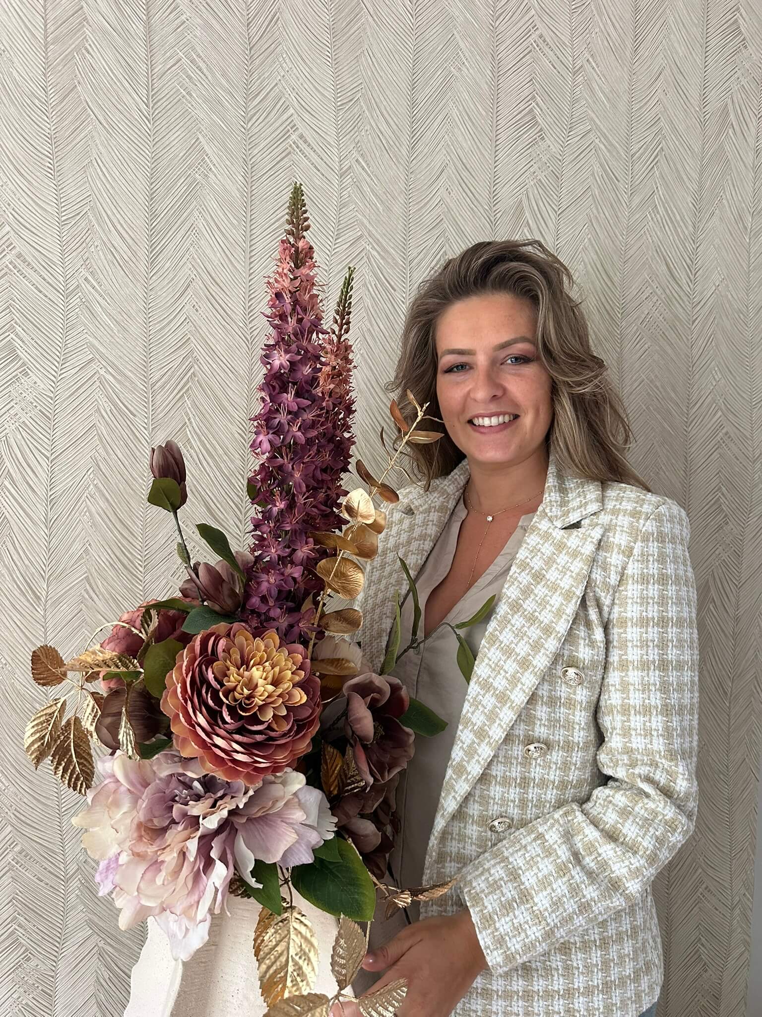 Lisettle l Lisette de Lange l Bloemabonnement maat XL