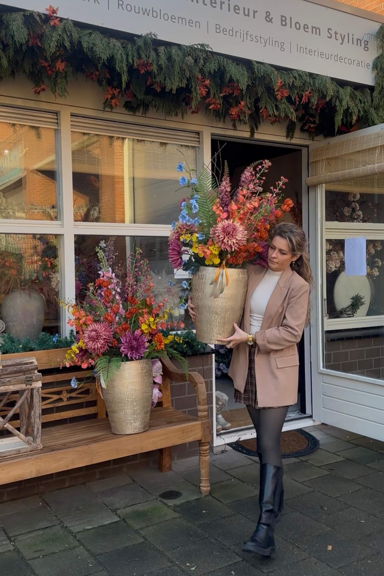 Lisettle l Lisette de Lange l Bloemabonnement maat XL